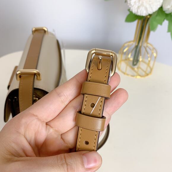 Coach CR329 Morgan Square Crossbody Bag In Blocked Signature Canvas IN - Picture 8 of 10